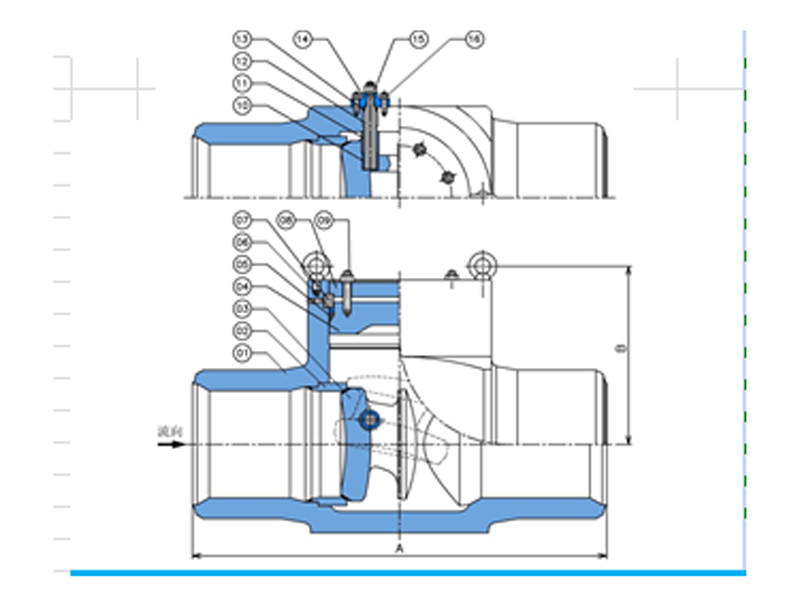 Titling disc check valve